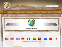 Tablet Screenshot of loco-loko.com